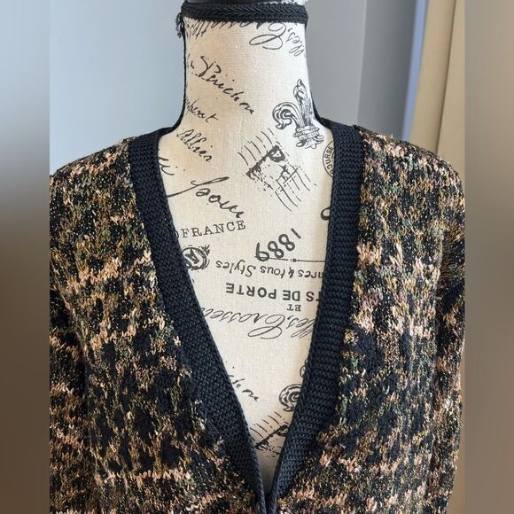 Peruvian Connection knit pima cotton cardigan - Picture 3 of 9